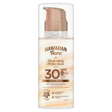 Hawaiian Tropic Silk Hydration Protective Face Lotion SPF30 50ml
